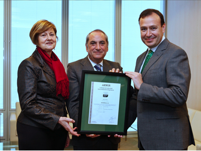 Foto Iberdrola obtiene el primer certificado AENOR de Huella Ambiental Corporativa.